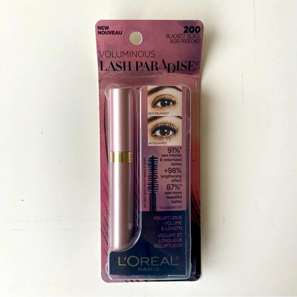 L’Oreal || black mascara